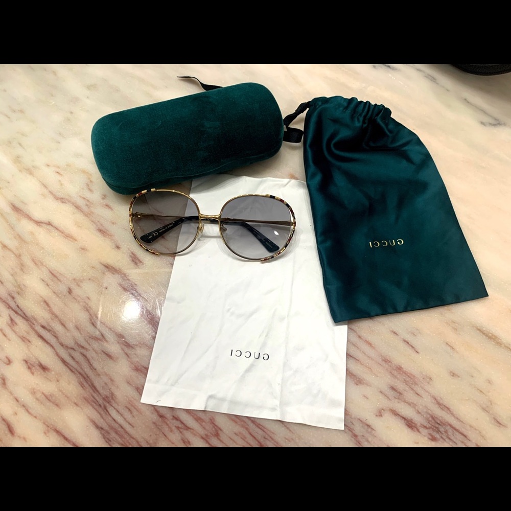 Gucci Round Sunglasses 59mm
